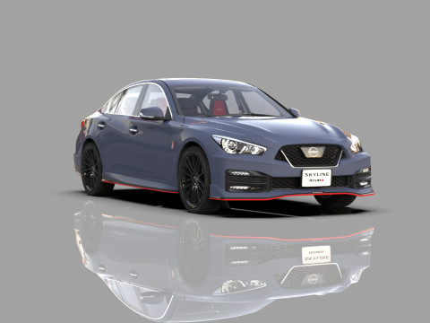 Nissan Skyline Nismo RV37 2023 HQ interior Modèle 3D