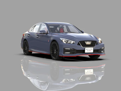 Nissan Skyline Nismo RV37 2023 HQ interior 3D Model