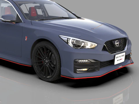 Nissan Skyline Nismo RV37 2023 HQ interior 3D Model
