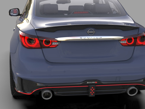 Nissan Skyline Nismo RV37 2023 HQ interior Modèle 3D