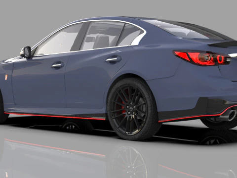 Nissan Skyline Nismo RV37 2023 HQ interior 3D Model