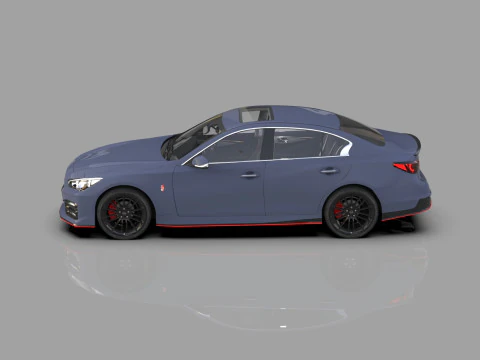 Nissan Skyline Nismo RV37 2023 HQ interior 3D Model