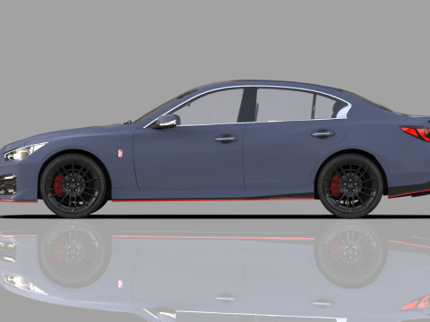 Nissan Skyline Nismo RV37 2023 HQ interior Modèle 3D