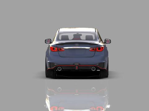 Nissan Skyline Nismo RV37 2023 HQ interior Modèle 3D