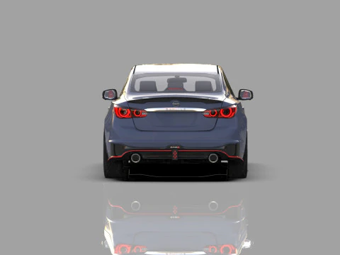 Nissan Skyline Nismo RV37 2023 HQ interior 3D Model