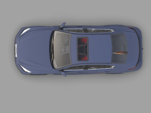 Nissan Skyline Nismo RV37 2023 HQ interior Modèle 3D
