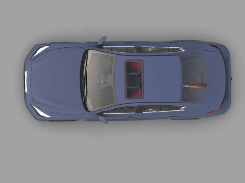 Nissan Skyline Nismo RV37 2023 HQ interior 3D Model