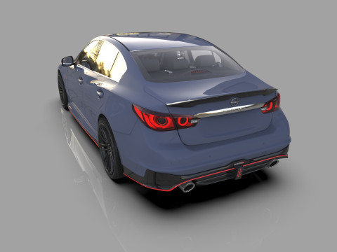 Nissan Skyline Nismo RV37 2023 HQ interior Modèle 3D
