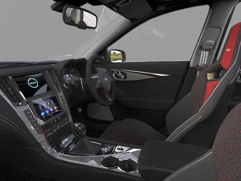 Nissan Skyline Nismo RV37 2023 HQ interior 3D Model