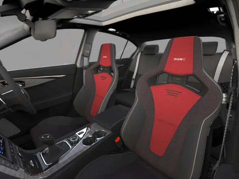 Nissan Skyline Nismo RV37 2023 HQ interior 3D Model