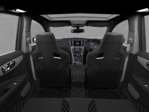Nissan Skyline Nismo RV37 2023 HQ interior 3D Model