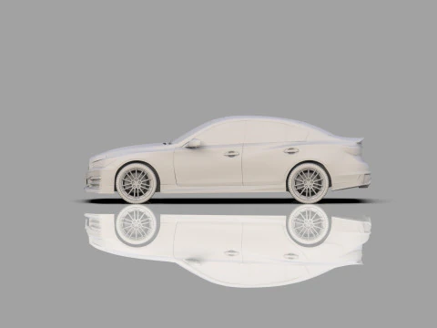 Nissan Skyline Nismo RV37 2023 HQ interior 3D Model