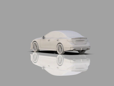 Nissan Skyline Nismo RV37 2023 HQ interior 3D Model
