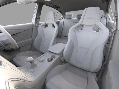 Nissan Skyline Nismo RV37 2023 HQ interior 3D Model