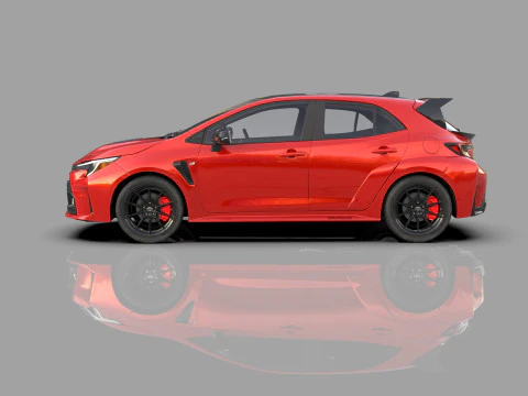 Toyota GR Corolla 2022 HQ interior 3D Model