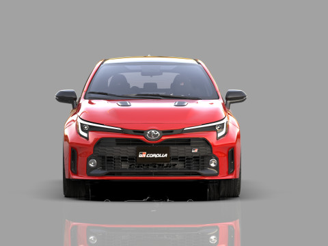Toyota GR Corolla 2022 HQ interior Model 3D