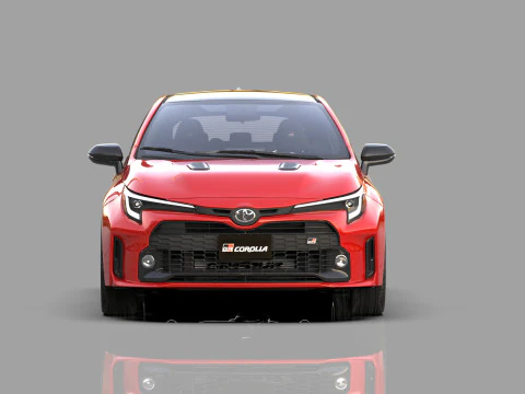 Toyota GR Corolla 2022 HQ interior 3D Model