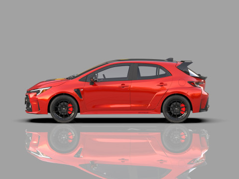 Toyota GR Corolla 2022 HQ interior Model 3D