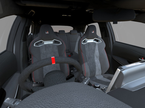 Toyota GR Corolla 2022 HQ interior Model 3D