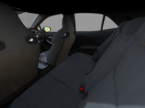 Toyota GR Corolla 2022 HQ interior Model 3D
