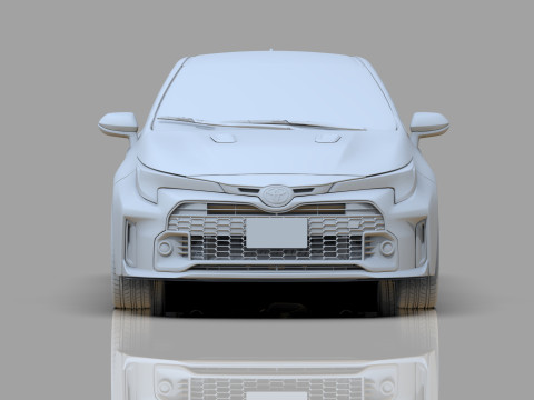 Toyota GR Corolla 2022 HQ interior Model 3D