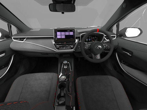 Toyota GR Corolla 2022 HQ interior Model 3D