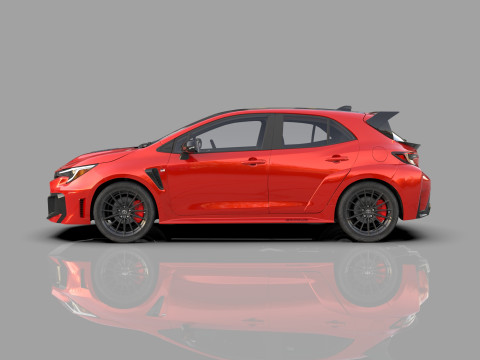 Toyota GR Corolla 2024 HQ interior 3D Model