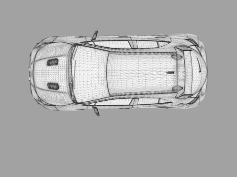 Toyota GR Corolla 2024 HQ interior 3D Model