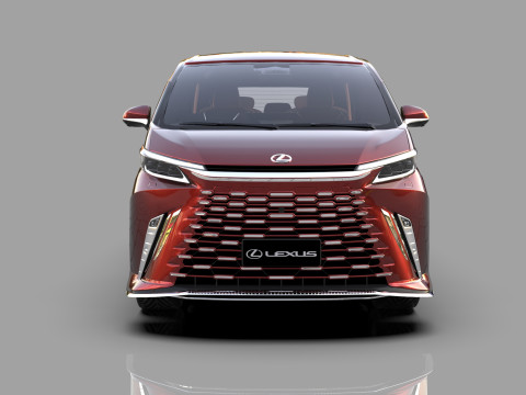 Lexus LM 2023 Modellista bodykit Modèle 3D
