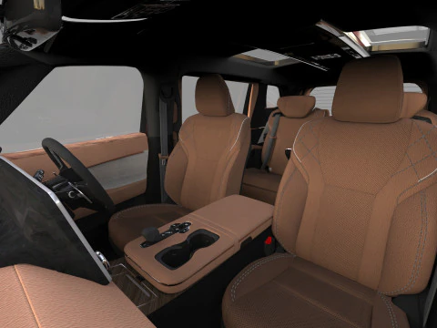 Lexus LM 2023 Modellista bodykit 3D Model