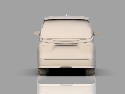 Lexus LM 2023 Modellista bodykit Modèle 3D