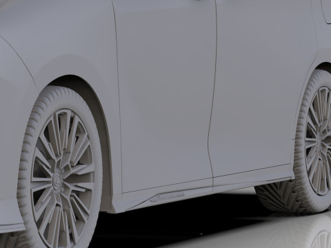 Lexus LM 2023 Modellista bodykit Modèle 3D