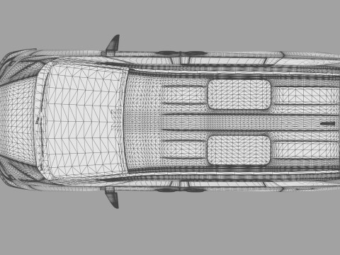 Lexus LM 2023 Modellista bodykit Modèle 3D
