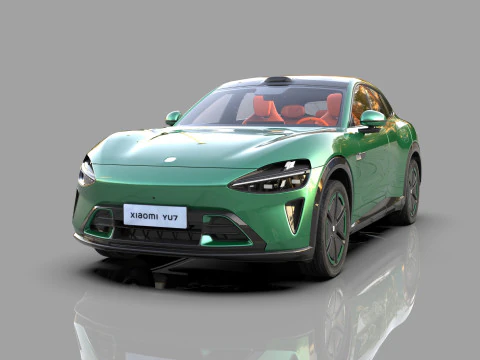 Interior do QG do Xiaomi YU7 2025 Modelo 3D