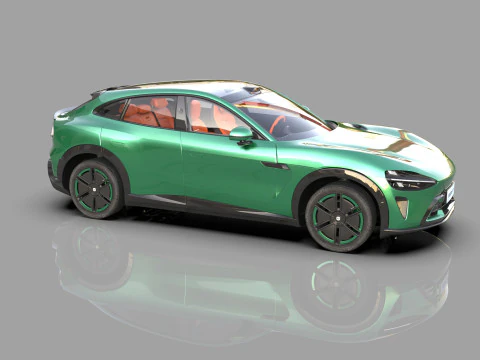 Interior do QG do Xiaomi YU7 2025 Modelo 3D