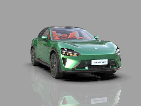 Interior do QG do Xiaomi YU7 2025 Modelo 3D