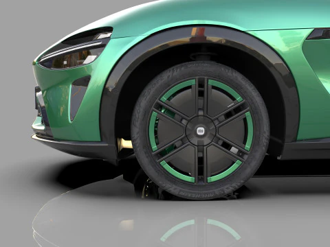 Interior do QG do Xiaomi YU7 2025 Modelo 3D