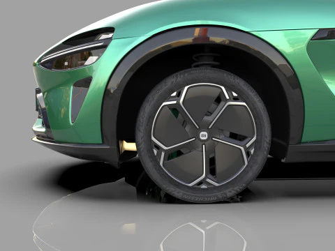 Interior do QG do Xiaomi YU7 2025 Modelo 3D