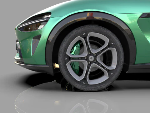 Interior do QG do Xiaomi YU7 2025 Modelo 3D