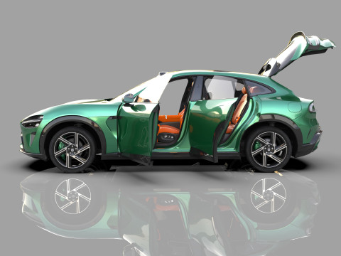 Xiaomi YU7 2025 HQ interior Model 3D