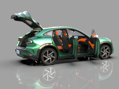 Xiaomi YU7 2025 HQ interior Model 3D