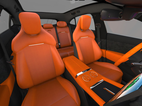 Xiaomi YU7 2025 HQ interior Model 3D