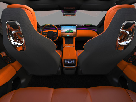 Xiaomi YU7 2025 HQ interior Model 3D