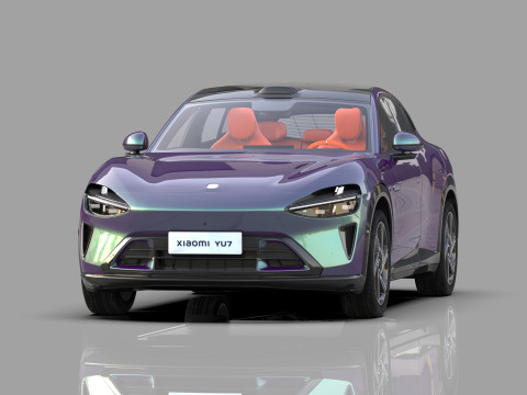 Xiaomi YU7 2025 HQ interior Model 3D