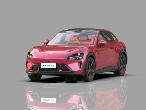 Interior do QG do Xiaomi YU7 2025 Modelo 3D