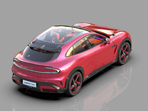 Xiaomi YU7 2025 HQ interior Model 3D