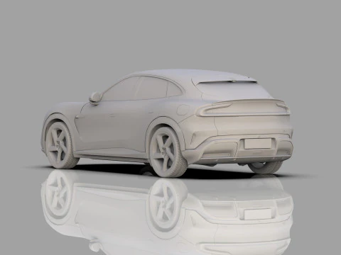 Interior do QG do Xiaomi YU7 2025 Modelo 3D