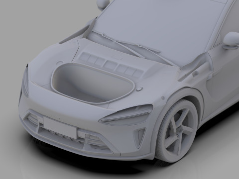 Xiaomi YU7 2025 HQ interior Model 3D