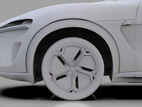 Xiaomi YU7 2025 HQ interior Model 3D