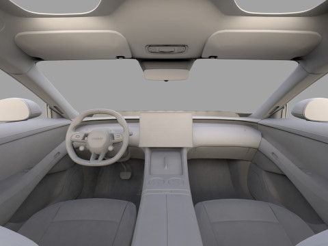Xiaomi YU7 2025 HQ interior Model 3D